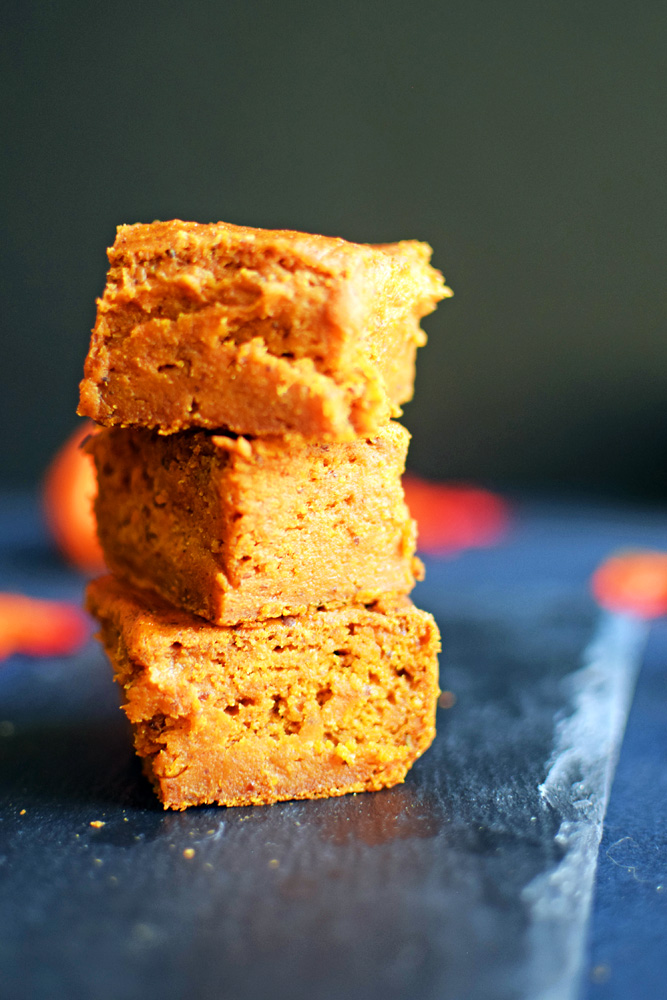 Healthy Vegan Pumpkin Bars Recipe Emily Happy Healthy