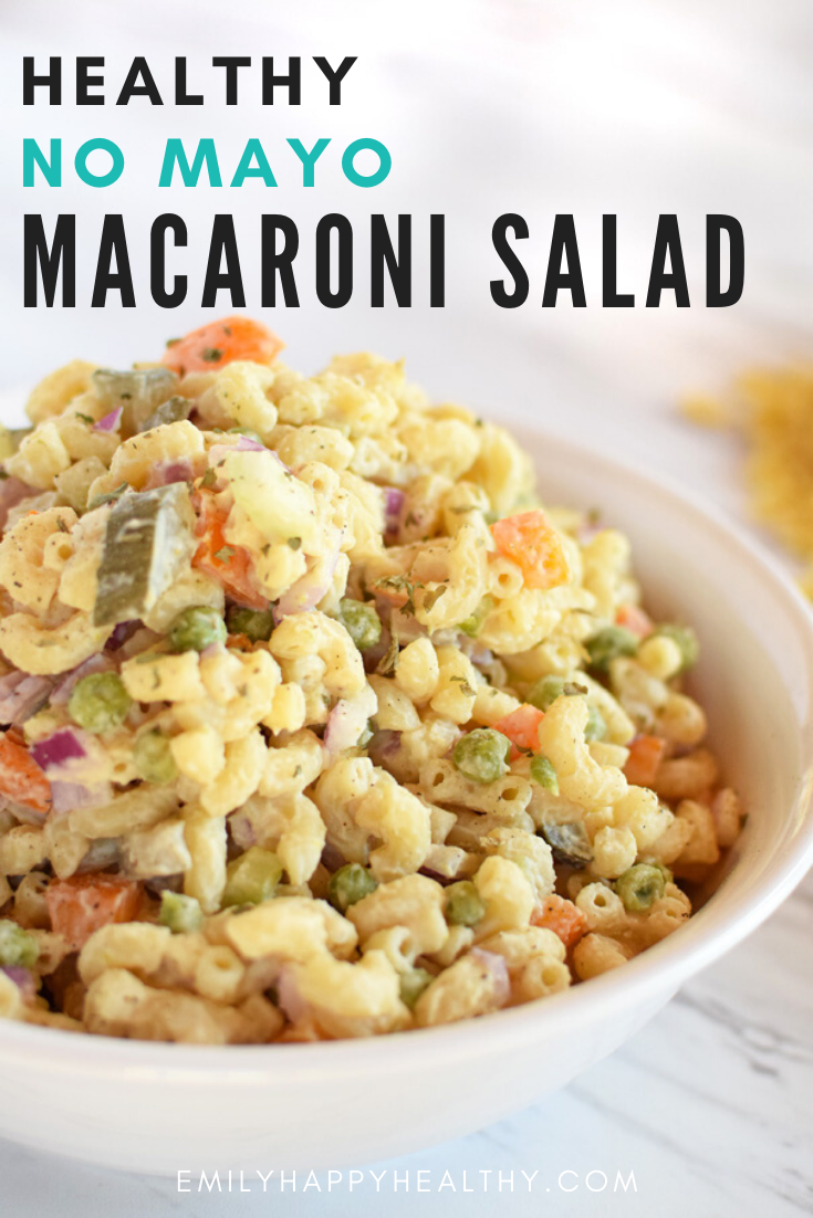 easy macaroni salad recipe with mayo